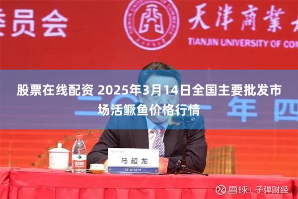 股票在线配资 2025年3月14日全国主要批发市场活鳜鱼价格行情